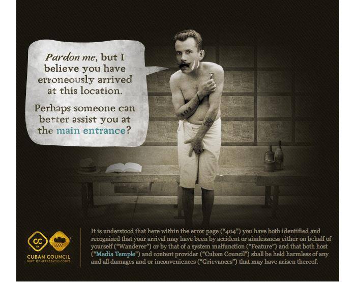 25 Creatively Designed 404 Error Pages