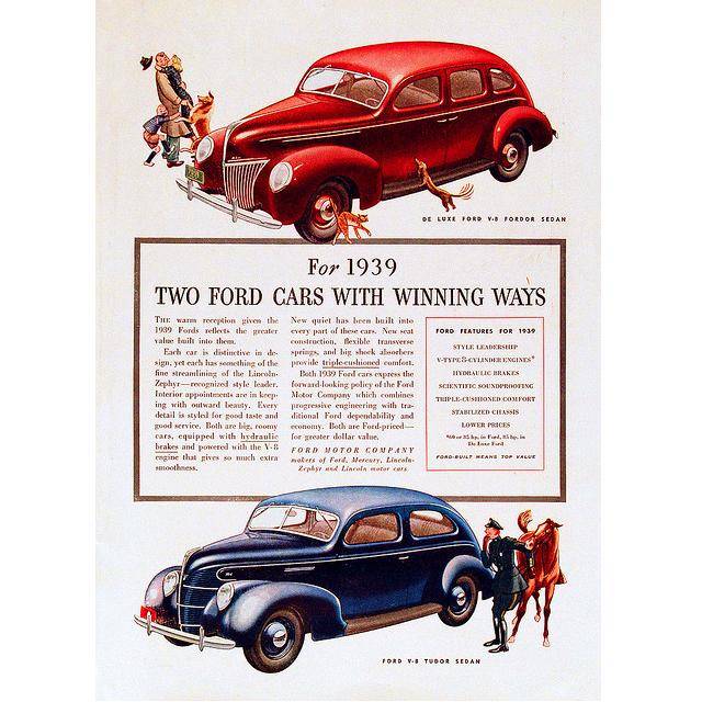 Ford as an Advertisement Legend &#8211; 61 Vintage Ads