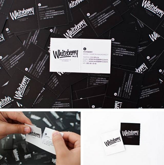 30 Outstanding Black Business Cards